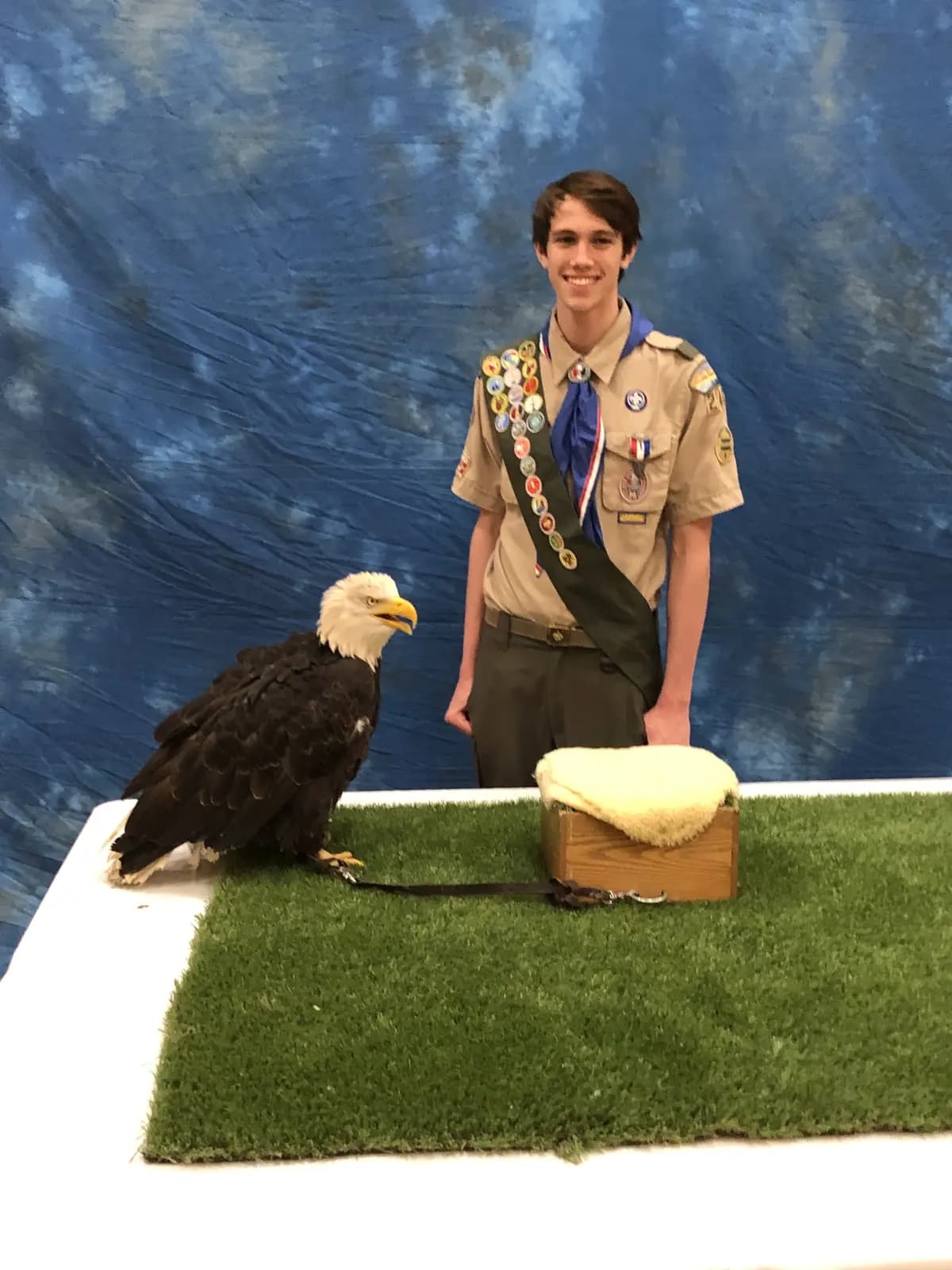Eagle Scout award photo